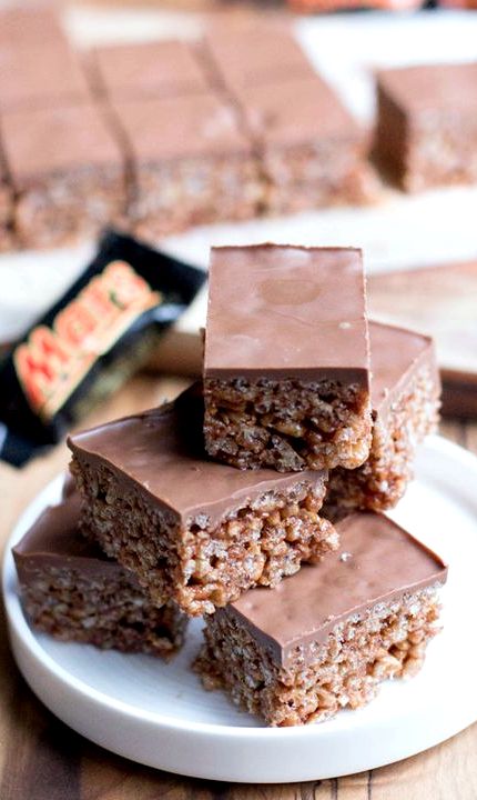 Mars bar slice without rice bubbles recipe