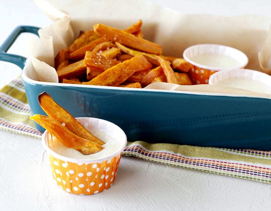 Marshmallow dipping sauce for sweet potato fries recipe