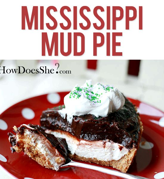 Mississippi mud pie recipe for kids