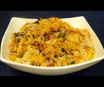 Mixed vegetable biryani recipe sanjeev kapoor