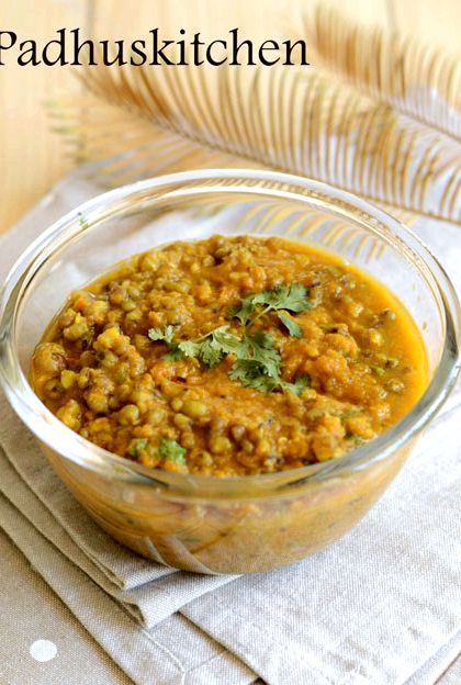 Moong dal recipe andhra style sambar