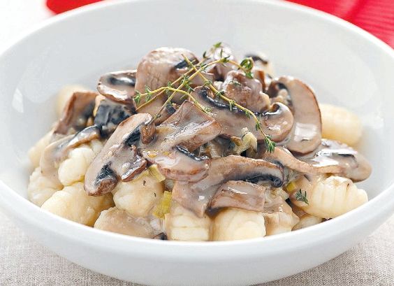 Mushroom and leek sauce recipe