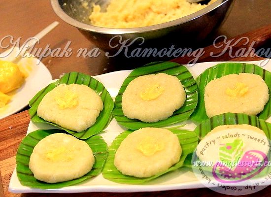 Nilupak with cheesy recipe ideas