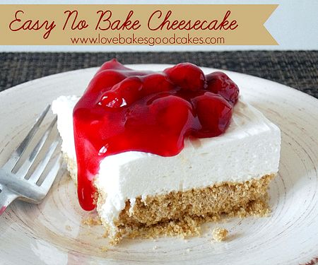 No bake cheesecake recipe easy
