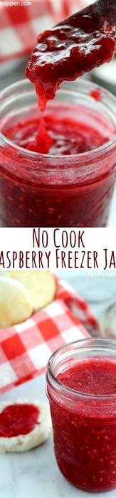 No sugar freezer raspberry jam recipe