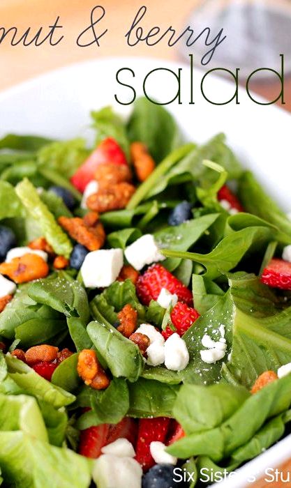 Nuts and berries salad recipe