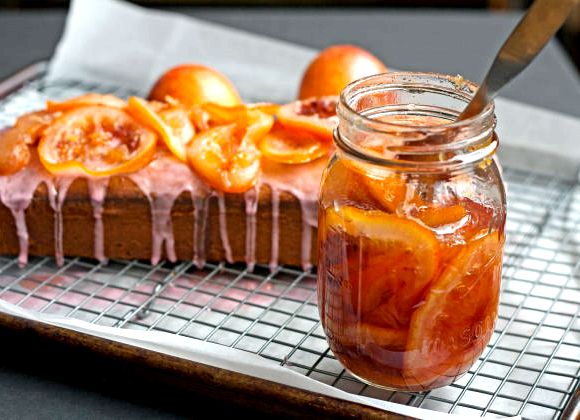 Old fashioned candied orange slices recipe