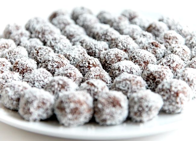 Old fashioned rum ball recipe