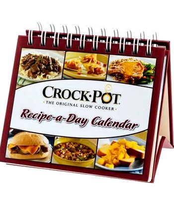 One crock pot recipe a day calendars