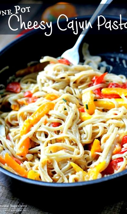 One pot cajun pasta tasty recipe
