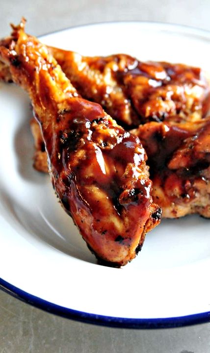 Oven baked barbecue chicken legs recipe