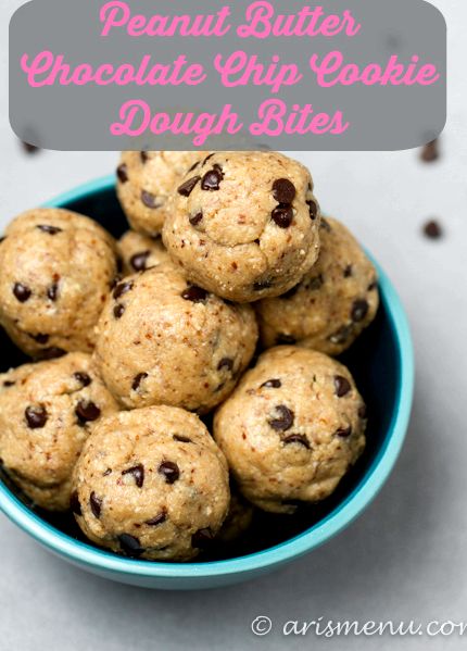 Paleo cookie dough bites recipe