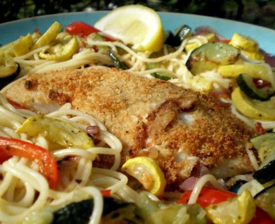 Parmesan crusted tilapia recipe from olive garden