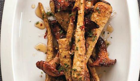 Parsnips cooked with sherry recipe