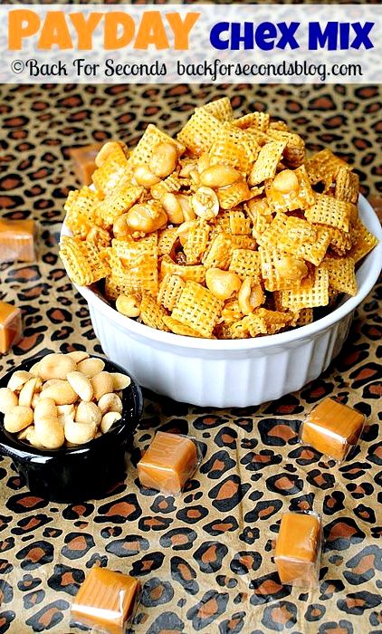 Payday bars recipe with rice chex