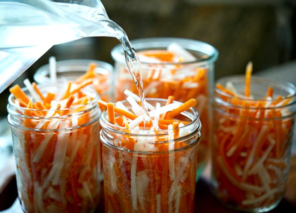 Pickled carrots and radish recipe