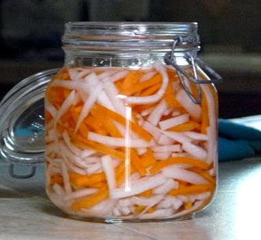 Pickled daikon and carrot recipe