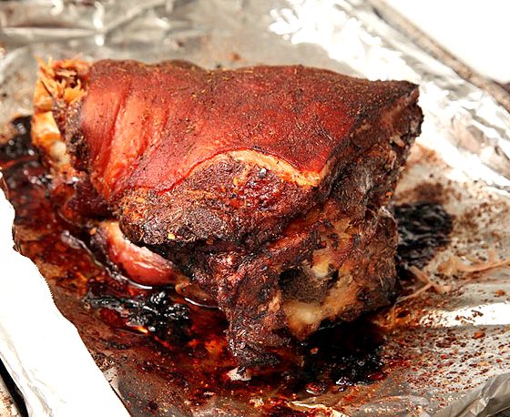Pork shoulder picnic roast recipe in the oven