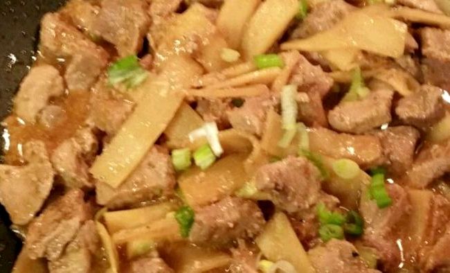 Pork with bamboo shoots recipe chinese