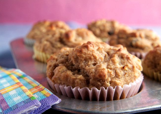 Post raisin bran apple-walnut muffins recipe