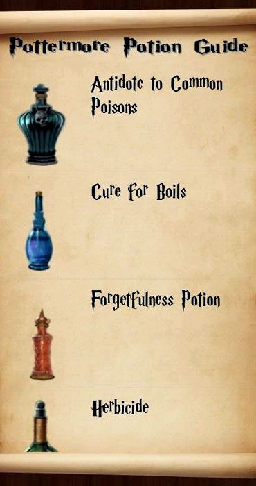 Pottermore herbicide potion recipe minecraft