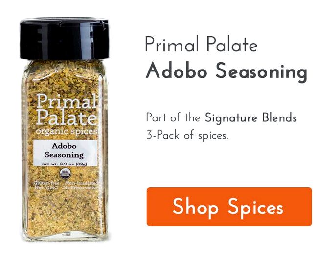 Primal palate adobo seasoning recipe
