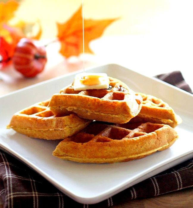 Pumpkin waffle recipe without milk