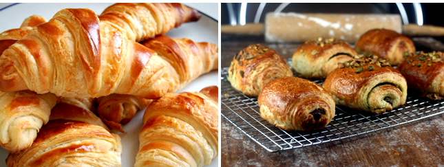 Recette chocolatine et croissant recipe