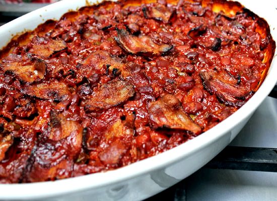 Recipe baked beans with bacon