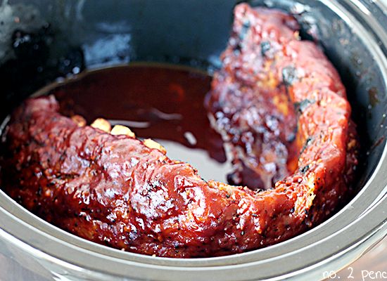 Recipe barbecue ribs crock pot