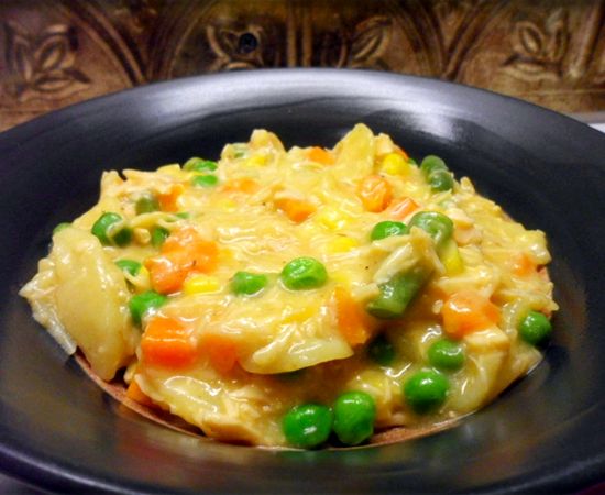 Recipe for au gratin vegetables