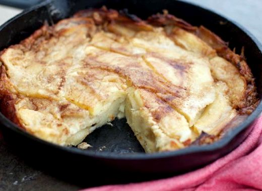 Recipe for baby apple pancake