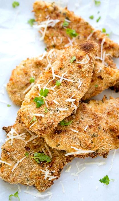 Recipe for baked parmesan chicken tenders