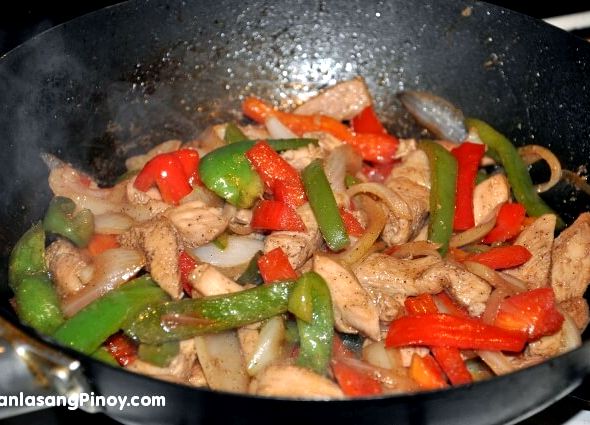 Recipe for chicken breast pinoy style
