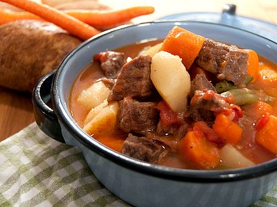Recipe for cooking beef stew in pressure cooker