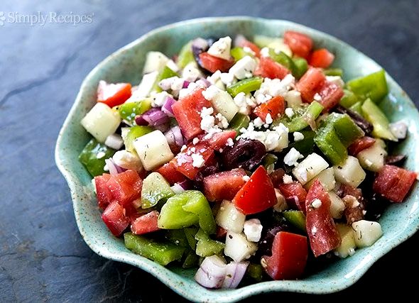 Recipe for greek salad recipe
