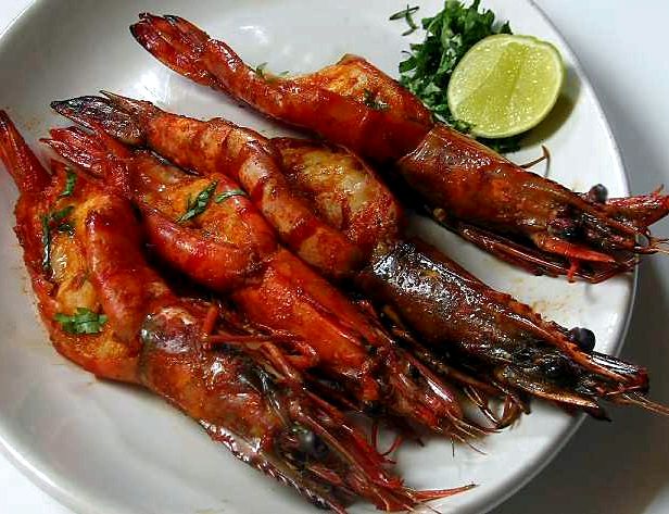 Recipe for grilled tiger shrimp