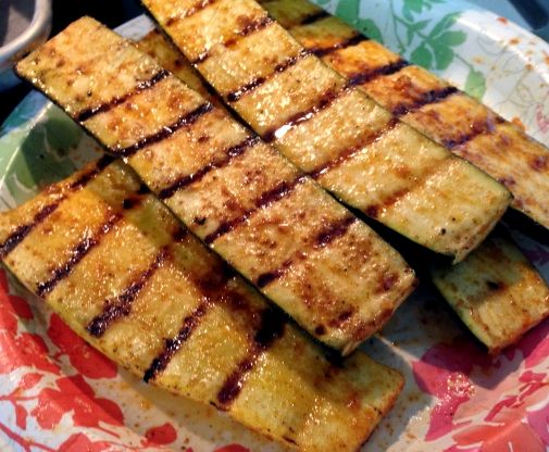 Recipe for grilled zucchini and yellow squash