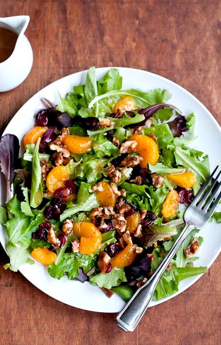 Recipe for mandarin orange green salad