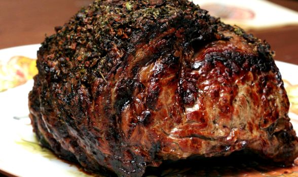 Recipe for prime rib roast bone in beef