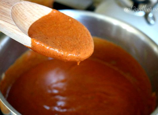 Recipe for red sauce for burritos