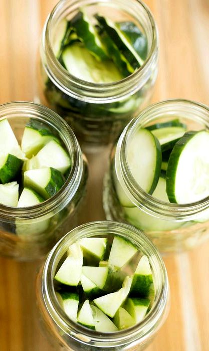 Recipe for sliced refrigerator dill pickles