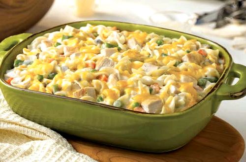 Recipe for turkey casserole with noodles