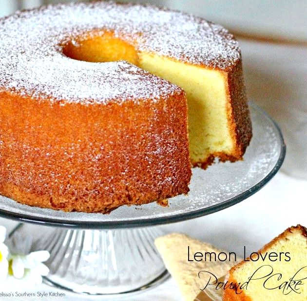 Recipe lemon lover s pound cake