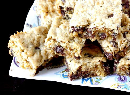 Recipe oatmeal chocolate chip cookie bars