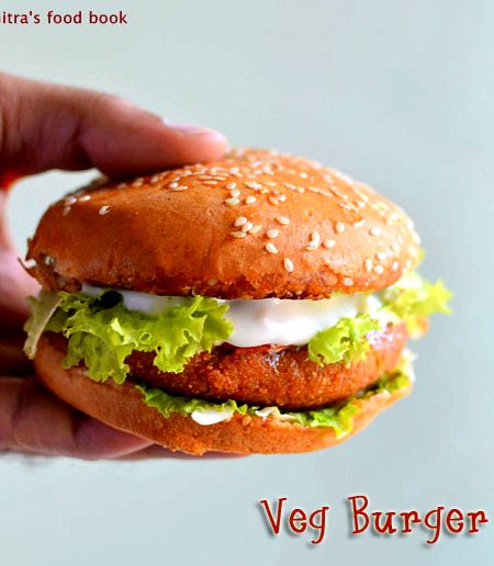 Recipe of vegetable burger patty