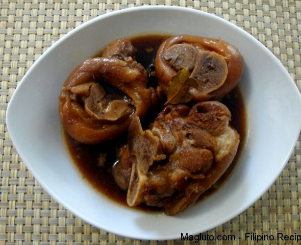Recipe para sa pata ng baboy