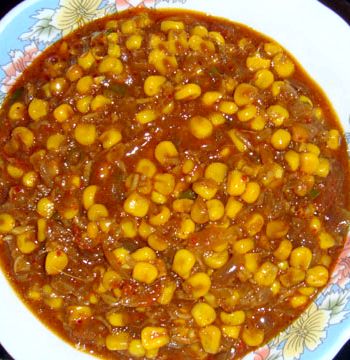Recipe spicy sweet corn curry