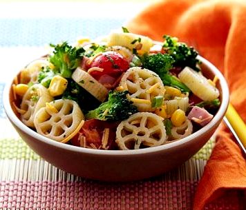 Recipe using wagon wheels pasta