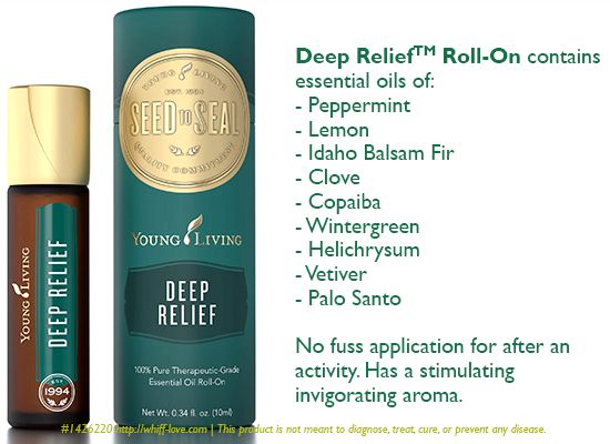 Recipe young living deep relief Recipe young living deep relief